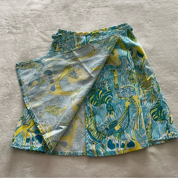VTG Lilly Pulitzer The Minnie Skirt 1970s Rare Print SHANNON Size 7 Susie Zuzek - Picture 6 of 8